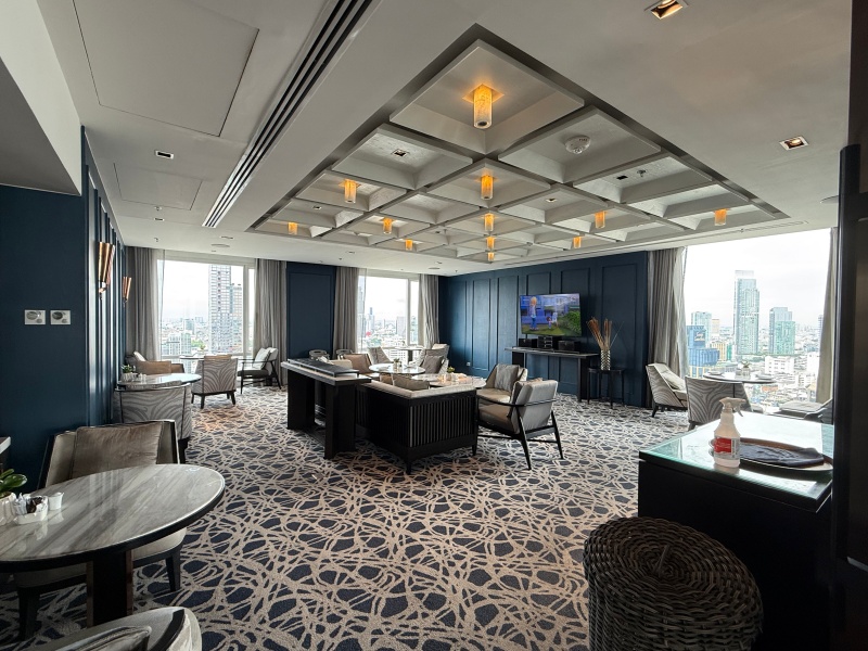Bangkok Marriott Hotel The Surawongse(バンコク・マリオット・ホテル・ザ・スリウォン)ーM Clubラウンジ（朝食ビュッフェ）
