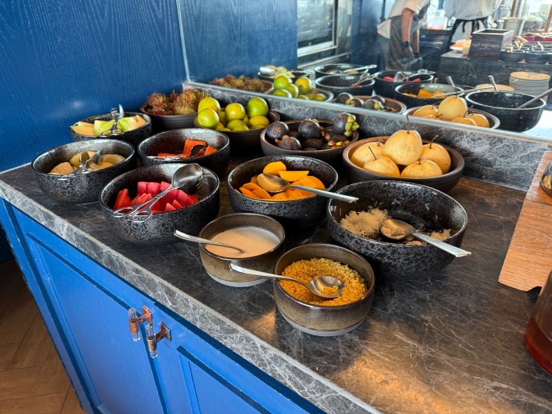 Bangkok Marriott Hotel The Surawongse(バンコク・マリオット・ホテル・ザ・スリウォン)ーM Clubラウンジ（朝食ビュッフェ）