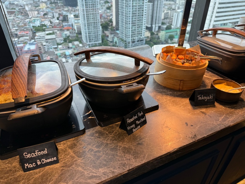 Bangkok Marriott Hotel The Surawongse(バンコク・マリオット・ホテル・ザ・スリウォン)ーM Clubラウンジ（イブニングカクテル）
