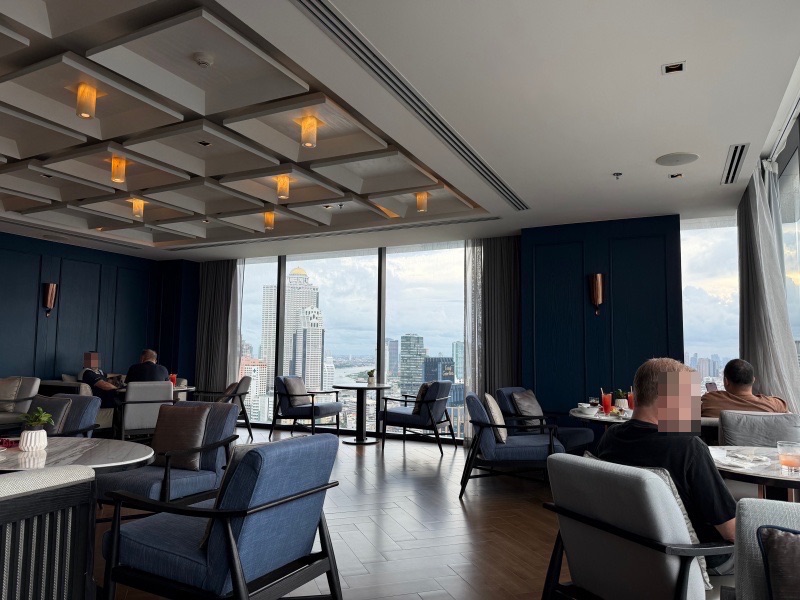 Bangkok Marriott Hotel The Surawongse(バンコク・マリオット・ホテル・ザ・スリウォン)ーM Clubラウンジ（イブニングカクテル）
