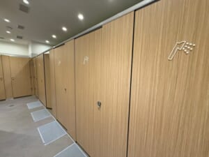 CHO Stay Capsule Hotel(町草休行館)@台湾桃園国際空港ーバスルームの雰囲気