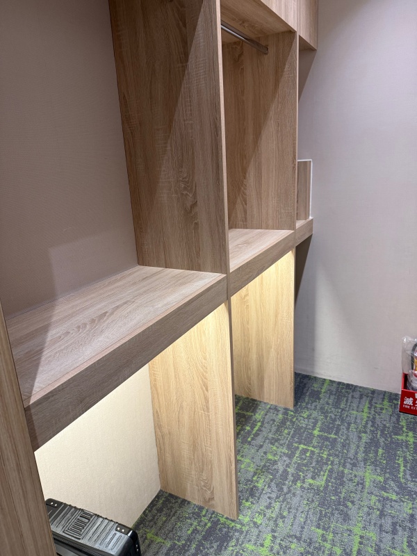 CHO Stay Capsule Hotel(町草休行館)@台湾桃園国際空港ー荷物置き場