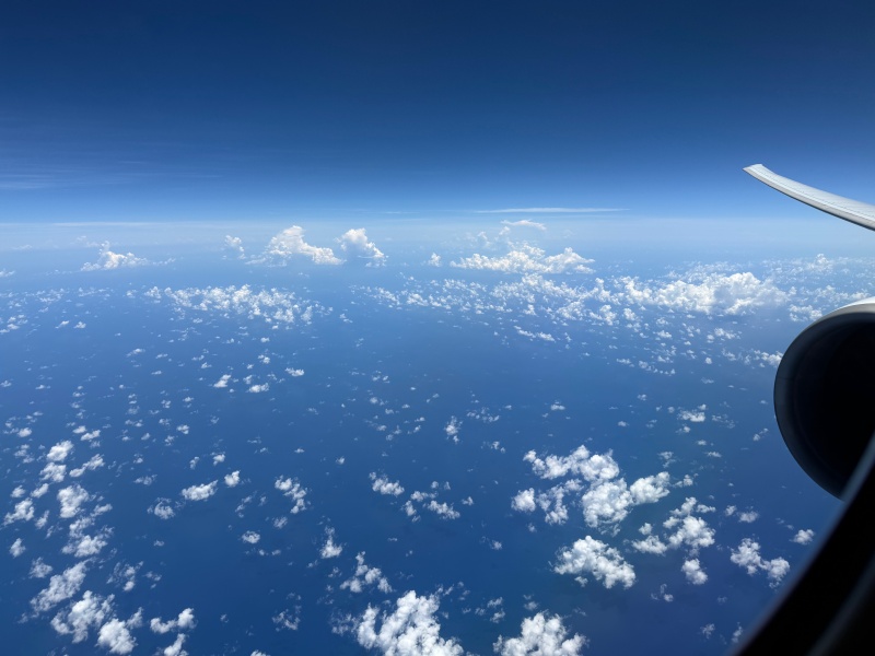 エバー航空(台湾=クアラルンプール便:BR227 B777-300ER)-着陸