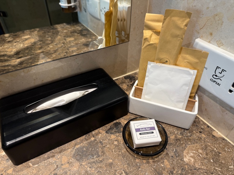 Hyatt Regency Bangkok Suvarnabhumi Airport(ハイアット リージェンシー バンコク スワンナプームエアポート)ー客室内バスルーム