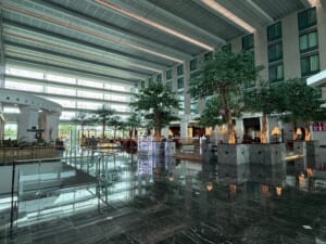 Hyatt Regency Bangkok Suvarnabhumi Airport(ハイアット リージェンシー バンコク スワンナプームエアポート)ーロビー