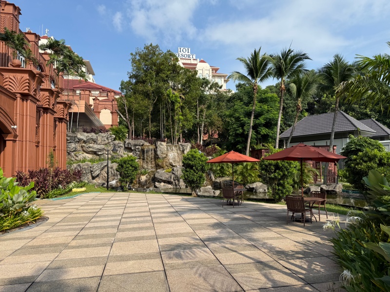 Putrajaya Marriott Hotel(プトラジャヤ・マリオット・ホテル)ー外庭