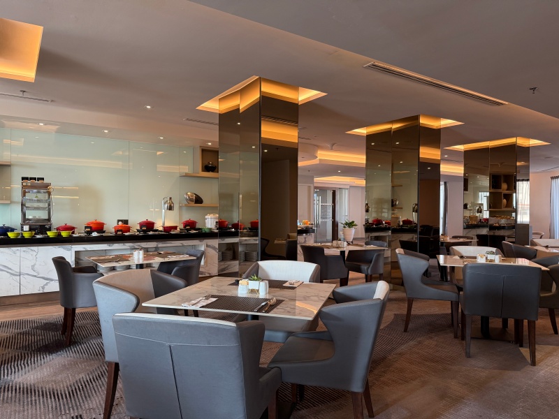 Putrajaya Marriott Hotel(プトラジャヤ・マリオット・ホテル)ーエグゼクティブラウンジ（朝食）