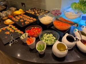 Putrajaya Marriott Hotel(プトラジャヤ・マリオット・ホテル)ーエグゼクティブラウンジ(イブニングカクテル)