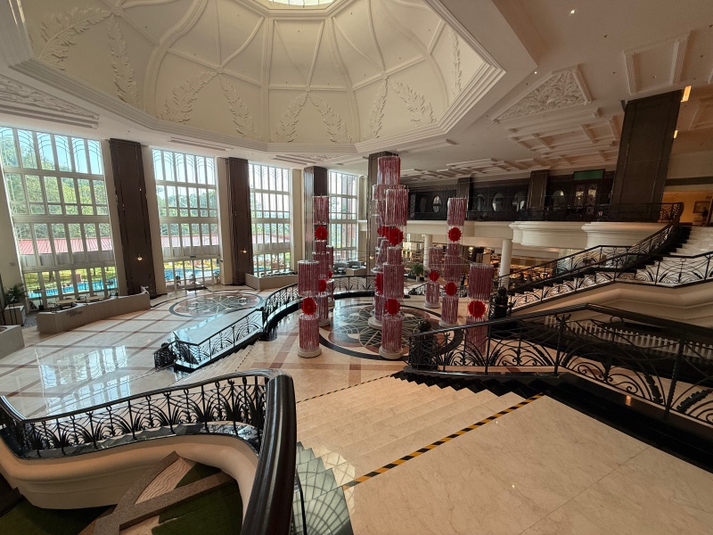 Putrajaya Marriott Hotel(プトラジャヤ・マリオット・ホテル)ーロビー