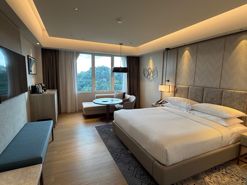 Putrajaya Marriott Hotel(プトラジャヤ・マリオット・ホテル)ー客室内の雰囲気