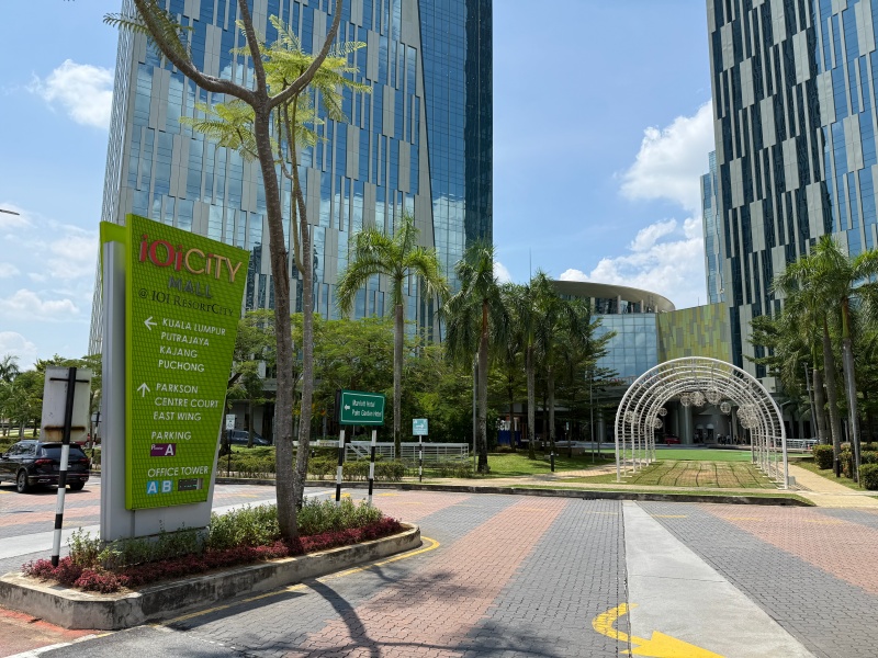 Putrajaya Marriott Hotel(プトラジャヤ・マリオット・ホテル)ーIOI city mallへ