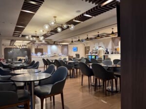 ターキッシュエアラインズラウンジ@スワンナプーム国際空港