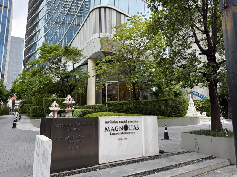 Waldorf Astoria Bangkok(ウォルドーフ・アストリア・バンコク)ー外観