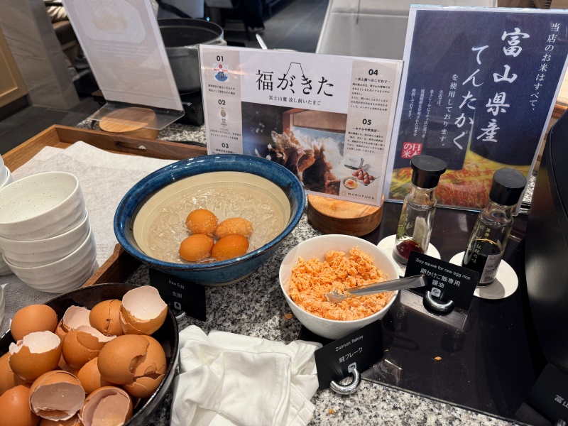 ダブルツリーbyヒルトン富山(DoubleTree by Hilton Toyama)ー朝食ビュッフェ