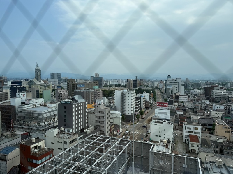 ダブルツリーbyヒルトン富山(DoubleTree by Hilton Toyama)ー客室内からの眺め