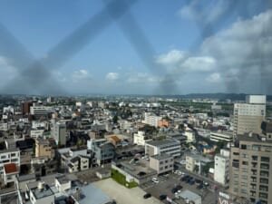 ダブルツリーbyヒルトン富山(DoubleTree by Hilton Toyama)ー客室内からの眺め