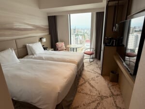 ダブルツリーbyヒルトン富山(DoubleTree by Hilton Toyama)ー客室内の雰囲気