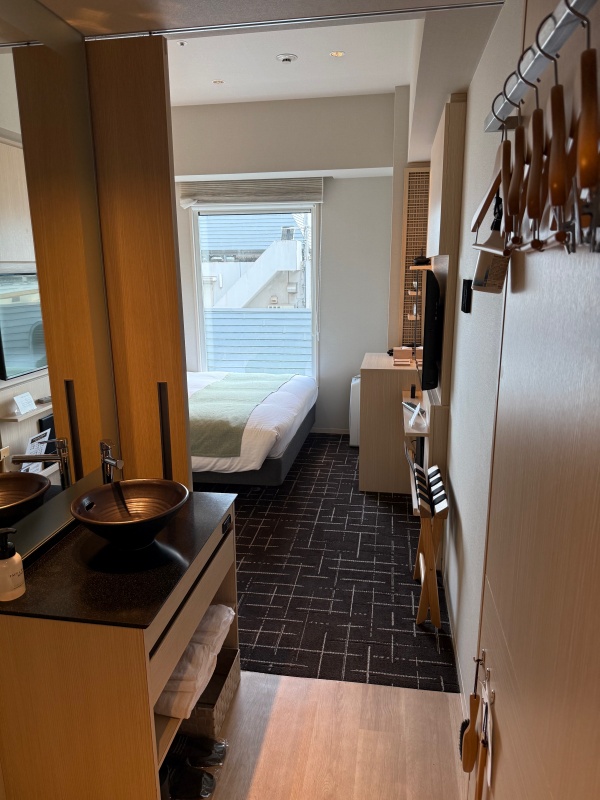 ホテル八重の翠東京(Hotel Yaenomidori)ー客室内の雰囲気