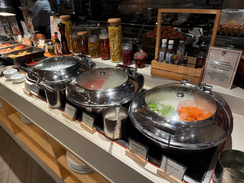 Marriott Executive Apartments Bangkok, Sukhumvit Thonglor(マリオット・エグゼクティブ・アパートメント・バンコク・スクンビット・トンロー)ー朝食ビュッフェ@57th street restaurant