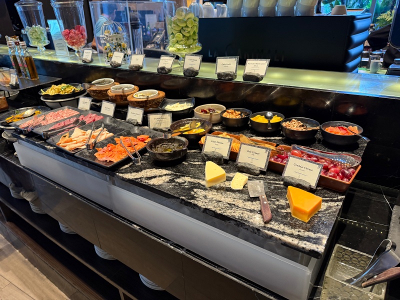 Marriott Executive Apartments Bangkok, Sukhumvit Thonglor(マリオット・エグゼクティブ・アパートメント・バンコク・スクンビット・トンロー)ー朝食ビュッフェ@57th street restaurant