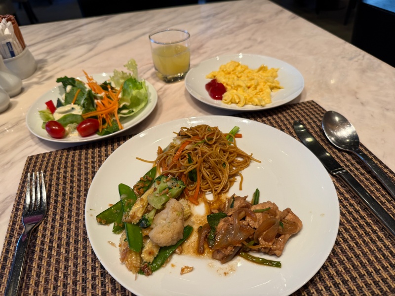 Marriott Executive Apartments Bangkok, Sukhumvit Thonglor(マリオット・エグゼクティブ・アパートメント・バンコク・スクンビット・トンロー)ー朝食ビュッフェ@57th street restaurant