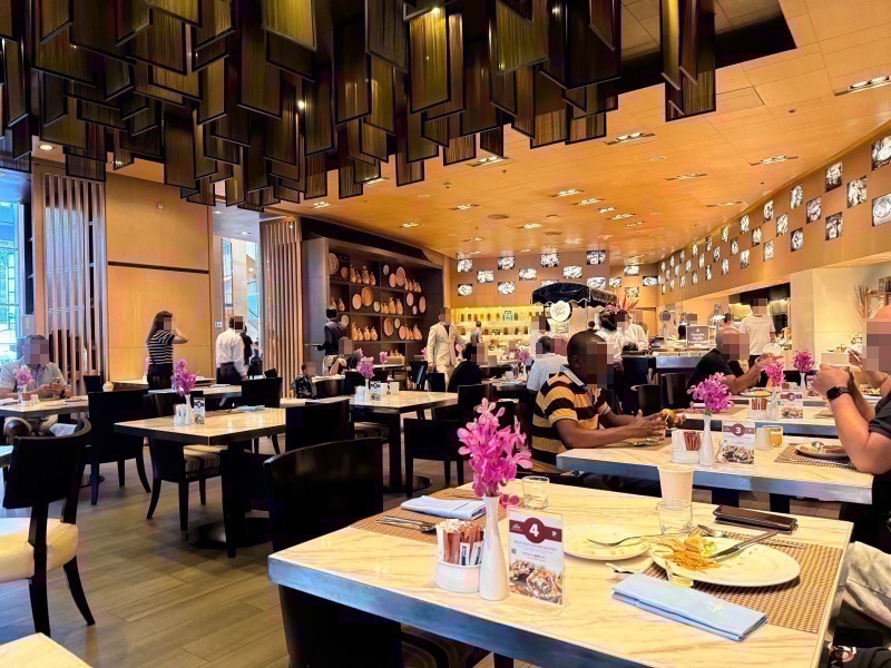 Marriott Executive Apartments Bangkok, Sukhumvit Thonglor(マリオット・エグゼクティブ・アパートメント・バンコク・スクンビット・トンロー)ー朝食ビュッフェ@57th street restaurant