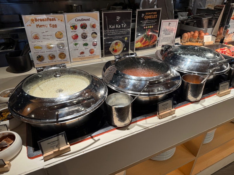 Marriott Executive Apartments Bangkok, Sukhumvit Thonglor(マリオット・エグゼクティブ・アパートメント・バンコク・スクンビット・トンロー)ー朝食ビュッフェ@57th street restaurant