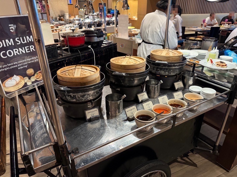 Marriott Executive Apartments Bangkok, Sukhumvit Thonglor(マリオット・エグゼクティブ・アパートメント・バンコク・スクンビット・トンロー)ー朝食ビュッフェ@57th street restaurant