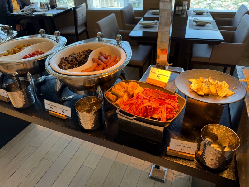 Marriott Executive Apartments Bangkok, Sukhumvit Thonglor(マリオット・エグゼクティブ・アパートメント・バンコク・スクンビット・トンロー)ー朝食ビュッフェ@エグゼクティブラウンジ