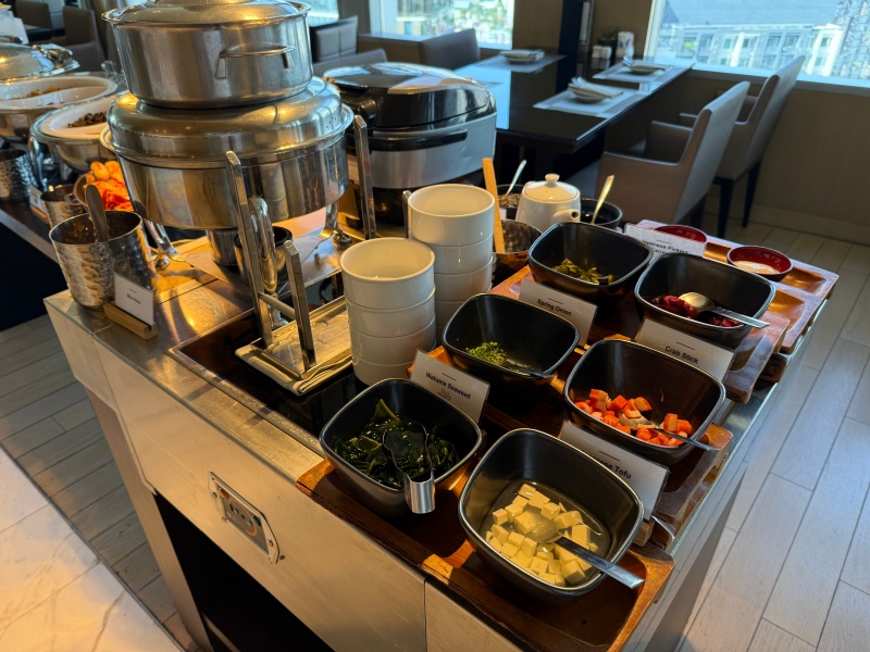 Marriott Executive Apartments Bangkok, Sukhumvit Thonglor(マリオット・エグゼクティブ・アパートメント・バンコク・スクンビット・トンロー)ー朝食ビュッフェ@エグゼクティブラウンジ