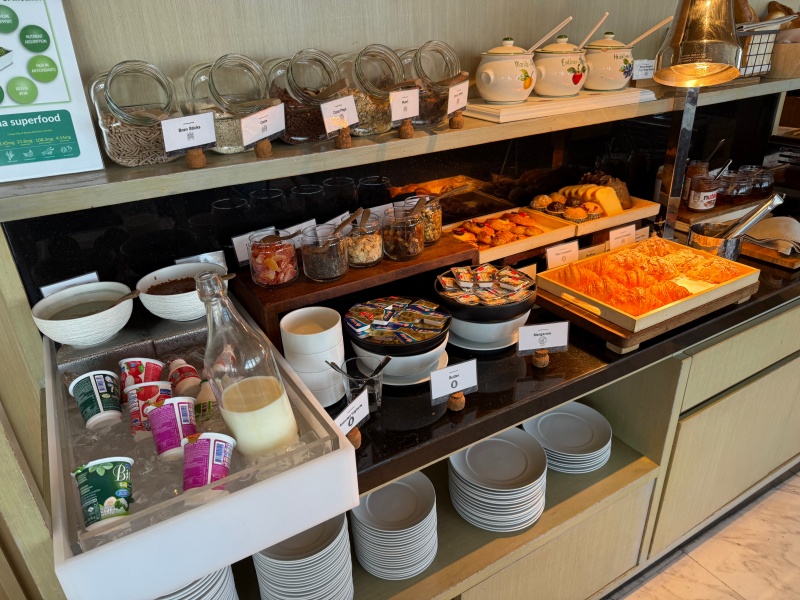 Marriott Executive Apartments Bangkok, Sukhumvit Thonglor(マリオット・エグゼクティブ・アパートメント・バンコク・スクンビット・トンロー)ー朝食ビュッフェ@エグゼクティブラウンジ
