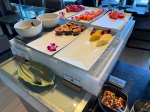Marriott Executive Apartments Bangkok, Sukhumvit Thonglor(マリオット・エグゼクティブ・アパートメント・バンコク・スクンビット・トンロー)ー朝食ビュッフェ@エグゼクティブラウンジ