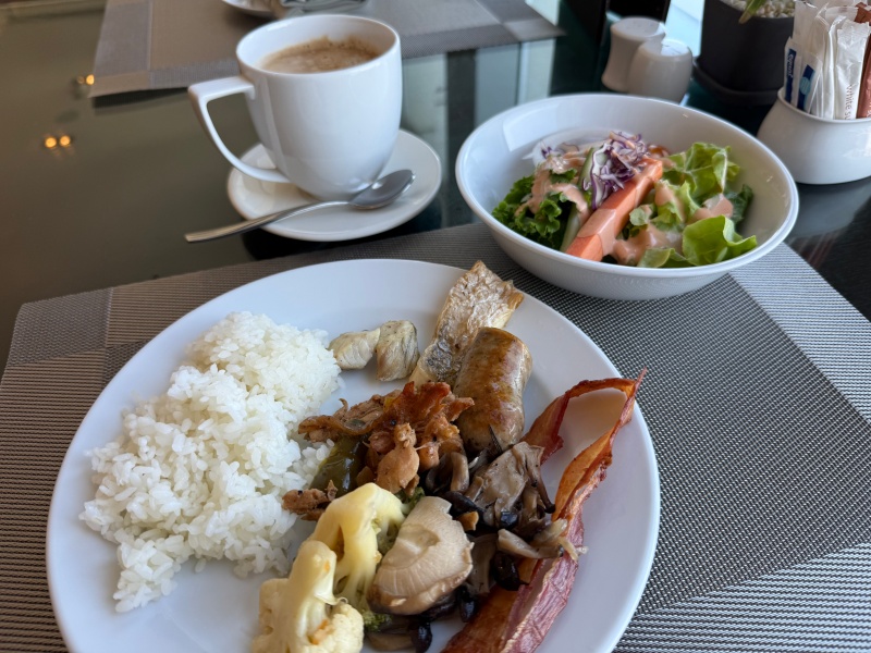 Marriott Executive Apartments Bangkok, Sukhumvit Thonglor(マリオット・エグゼクティブ・アパートメント・バンコク・スクンビット・トンロー)ー朝食ビュッフェ@エグゼクティブラウンジ
