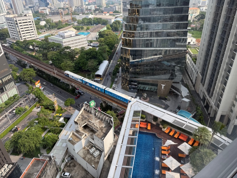 Marriott Executive Apartments Bangkok, Sukhumvit Thonglor(マリオット・エグゼクティブ・アパートメント・バンコク・スクンビット・トンロー)ー客室内からの眺め