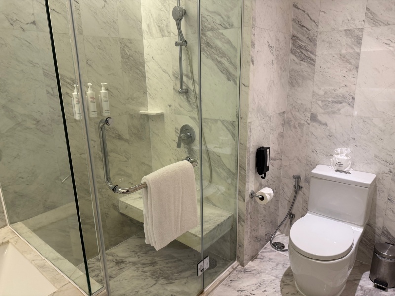 Marriott Executive Apartments Bangkok, Sukhumvit Thonglor(マリオット・エグゼクティブ・アパートメント・バンコク・スクンビット・トンロー)ー客室内バスルーム