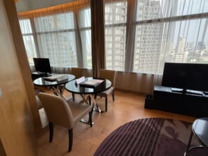 Marriott Executive Apartments Bangkok, Sukhumvit Thonglor(マリオット・エグゼクティブ・アパートメント・バンコク・スクンビット・トンロー)ー客室内の雰囲気