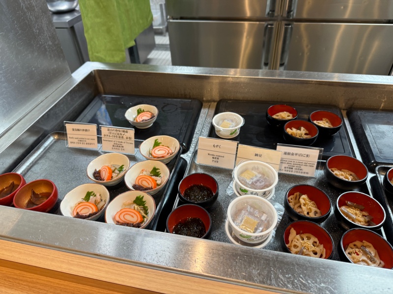 御宿 野乃富山(Nono Toyama)ー朝食ビュッフェ