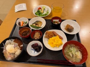 御宿 野乃富山(Nono Toyama)ー朝食ビュッフェ