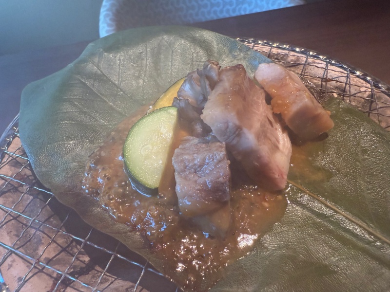能登 九十九湾 百楽荘(Hyakurakusou Noto)ー夕食（会席）