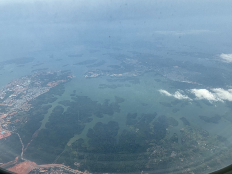 シンガポール航空（クアラルンプール=シンガポール便:SQ103 B737-8）-着陸