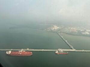 シンガポール航空(クアラルンプール=シンガポール便:SQ103 B737-8)-着陸