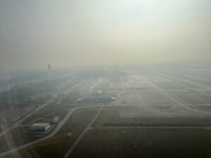 シンガポール航空(クアラルンプール=シンガポール便:SQ103 B737-8)-離陸