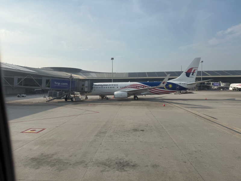 シンガポール航空（クアラルンプール=シンガポール便:SQ103 B737-8）-タキシング