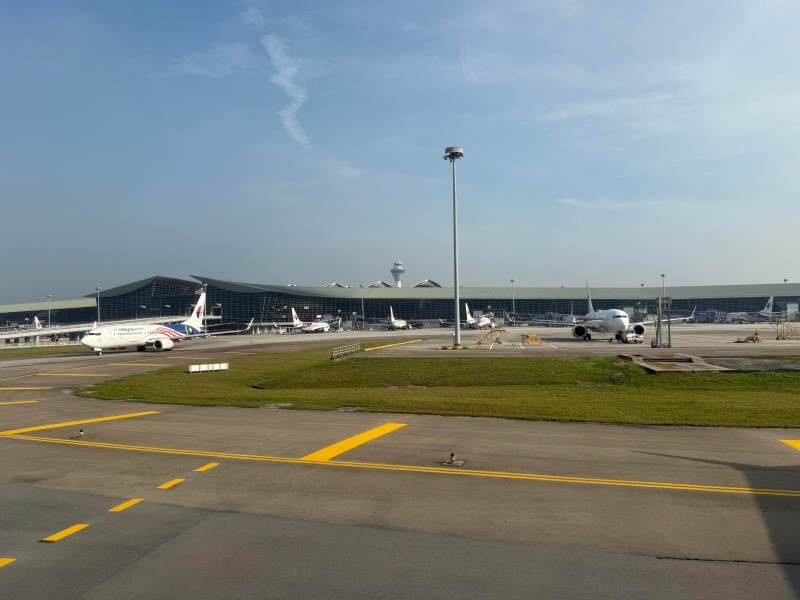 シンガポール航空（クアラルンプール=シンガポール便:SQ103 B737-8）-タキシング