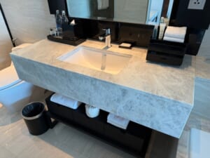 Bangkok Marriott Hotel The Surawongse(バンコク・マリオット・ホテル・ザ・スリウォン)ー客室内バスルーム