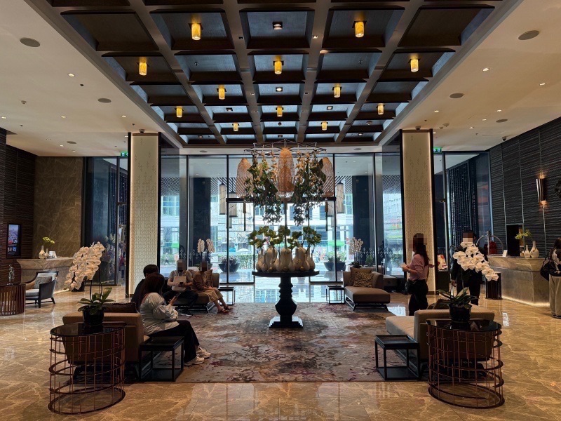 Bangkok Marriott Hotel The Surawongse(バンコク・マリオット・ホテル・ザ・スリウォン)ーロビー