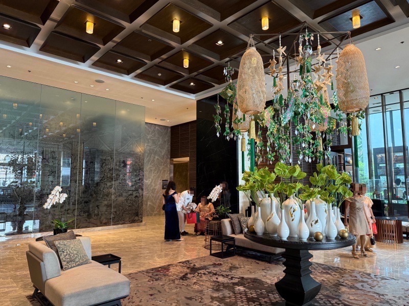 Bangkok Marriott Hotel The Surawongse(バンコク・マリオット・ホテル・ザ・スリウォン)ーロビー