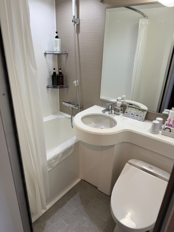 ホテルJALシティ長野(Hotel JAL city Nagano)ー客室内バスルーム