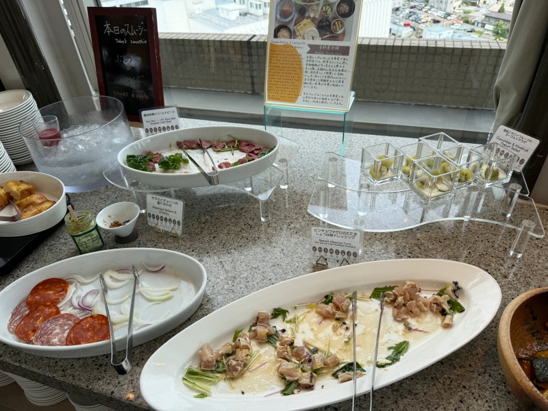 ホテルJALシティ長野(Hotel JAL city Nagano)ー朝食ビュッフェ