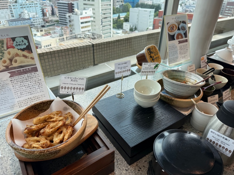 ホテルJALシティ長野(Hotel JAL city Nagano)ー朝食ビュッフェ